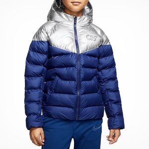 Nike CR7 soccer puffer jacket size 10/12
